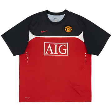 2010-11 Manchester United Nike Training Shirt - 5/10 - (XXL)