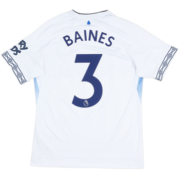 2018-19 Everton Third Shirt Baines #3 - 7/10 - (S)