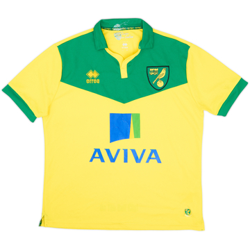 2014-15 Norwich Home Shirt - 6/10 - (M)