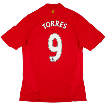 2008-10 Liverpool Home Shirt Torres #9 - 7/10 - (M)