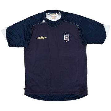 2004-06 England Umbro Training Shirt - 8/10 - (M)