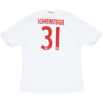Camiseta de la tercera equipación del Bayern Munich 2008-09 Schweinsteiger #31 - 7/10 - (XL)