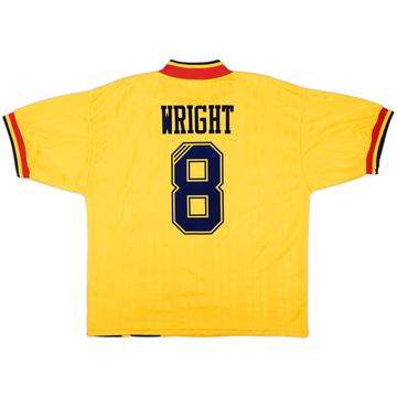 1993-94 Arsenal Away Shirt Wright #8 - 8/10 - (L)