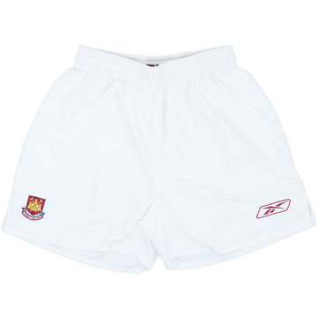 2004-05 West Ham Home Shorts - 7/10 - (L)
