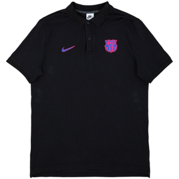 2021-22 Barcelona Nike Polo Shirt - 10/10 - (L)