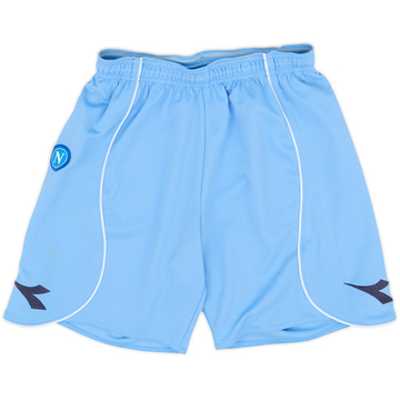 2008-09 Napoli Home Shorts - 7/10 - (S)