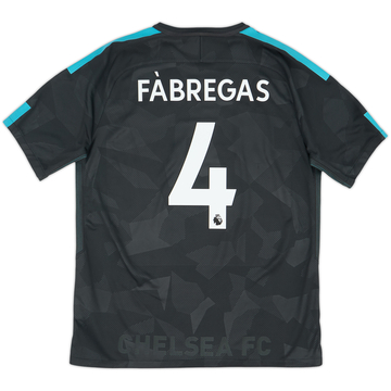 2017-18 Chelsea Third Shirt Fabregas #4 - 8/10 - (L)
