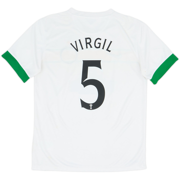 2014-15 Celtic Camiseta Tercera Europea Virgil #5 - 6/10 - (M)