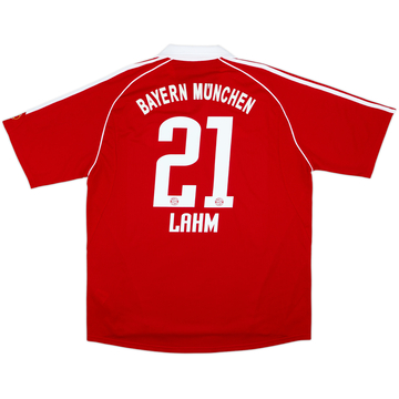 Camiseta de local del Bayern Munich 2006-07 Lahm #21 - 8/10 - (XL)