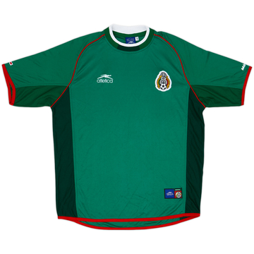 2001-02 Mexico Home Shirt - 9/10 - (XL)