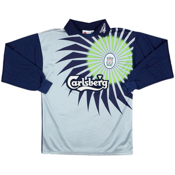 1997-98 Liverpool GK Shirt - 8/10 - (S)