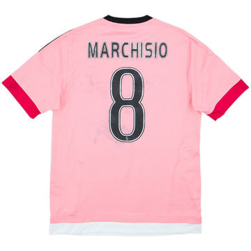 2015-16 Juventus Away Shirt Marchisio #8 - 5/10 - (M)