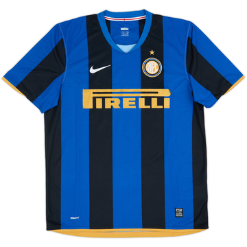 2008-09 Inter Milan Home Shirt - 6/10 - (L)