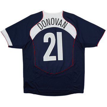 2004-06 USA Away Shirt Donovan #21 - 8/10 - (L)