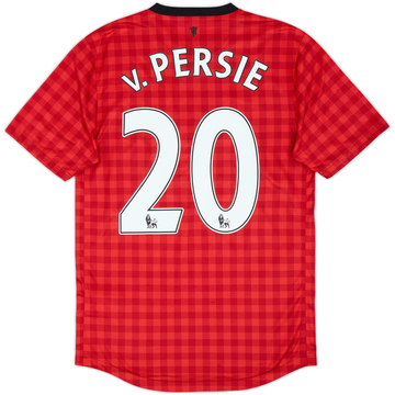 2012-13 Manchester United Home Shirt v.Persie #20 - 8/10 - (S)