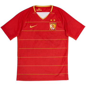 2018-19 Guangzhou Evergrande Home Shirt - 7/10 - (L)