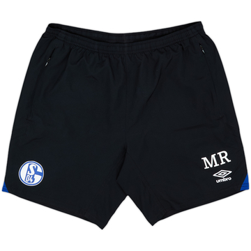 2019-20 Schalke Staff Issue Umbro Training Shorts MR - 8/10 - (M)