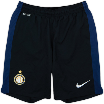 2013-14 Inter Milan Home Shorts - 10/10 - (S)