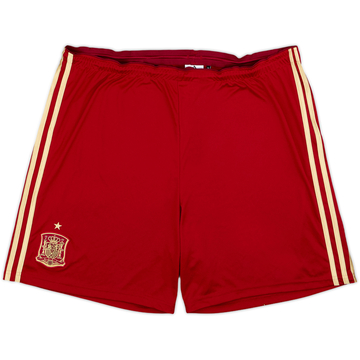 2013-15 Spain Home Shorts - 8/10 - (XL)