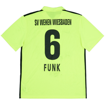 2016-17 Wehen Wiesbaden Away Shirt Funk #6 - 7/10 - (L)