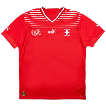 2022-23 Switzerland Home Shirt - 9/10 - (L)