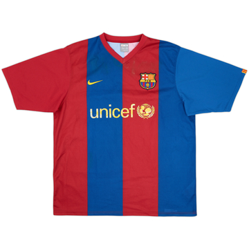 2006-07 Barcelona Basic Home Shirt - 5/10 - (XL)