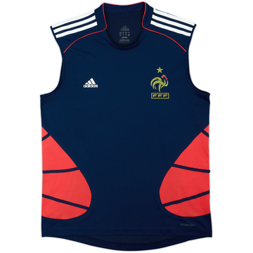 2008-09 Chaleco de entrenamiento adidas de Francia - 5/10 - (M)