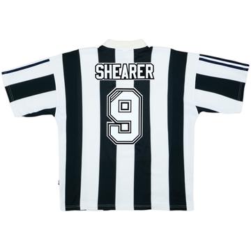 1995-97 Newcastle Home Shirt Shearer #9 - 7/10 - (XL)