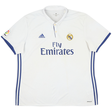 2016-17 Real Madrid Home Shirt - 5/10 - (XXL)