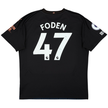 2020-21 Manchester City Away Shirt Foden #47 - 5/10 - (L)