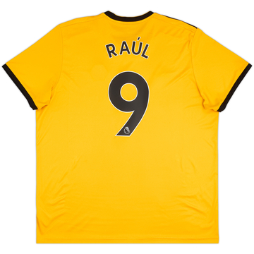 2018-19 Wolves Home Shirt Raul #9 - 7/10 - (XXL)