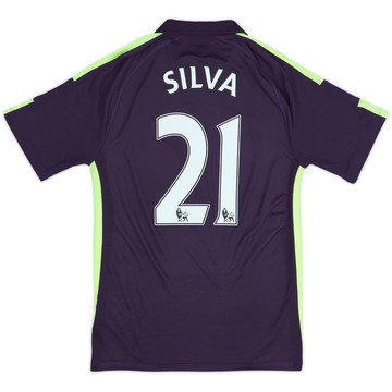 2014-15 Manchester City Third Shirt Silva #21 - 7/10 - (S)