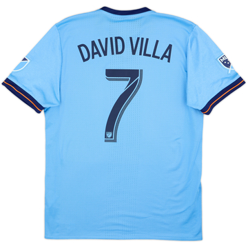 Camiseta de local del New York City 2017-18 David Villa #7 - 10/10 - (L)