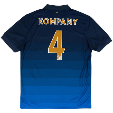 2014-15 Manchester City Away Shirt Kompany #4 - 10/10 - (L)