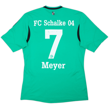 2013-15 Schalke Third Shirt Meyer #7 - 6/10 - (M)
