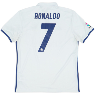 2016-17 Real Madrid Home Shirt Ronaldo #7 - 5/10 - (L)