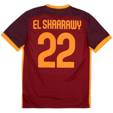 2015-16 Roma Home Shirt El Shaarawy #22 - 7/10 - (M)