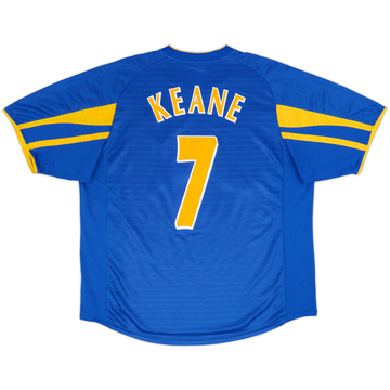 2001-03 Leeds United Away Shirt Keane #7 - 9/10 - (XL)