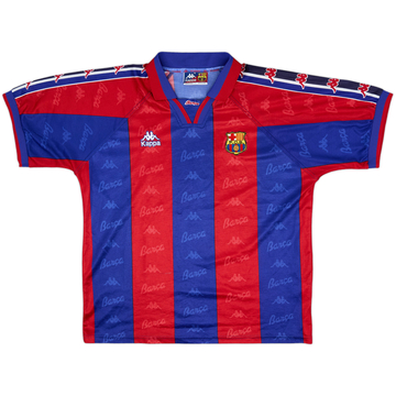 1995-97 Barcelona Home Shirt - 7/10 - (L)