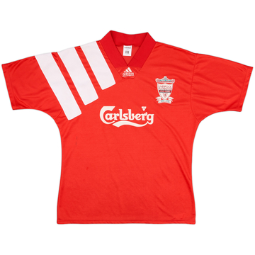 1992-93 Liverpool Centenary Home Shirt - 7/10 - (L)
