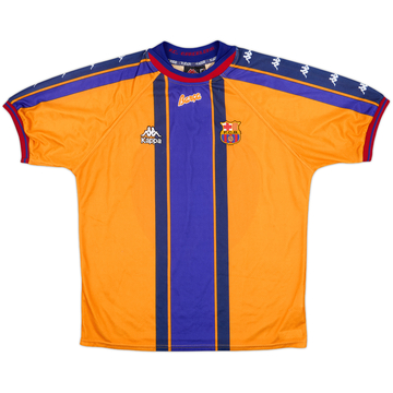 1997-98 Barcelona Away Shirt - 8/10 - (M)