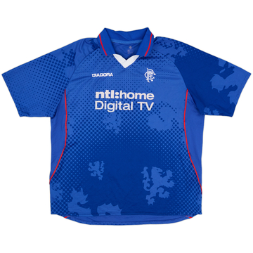 2002-03 Rangers Home Shirt - 8/10 - (XXL)
