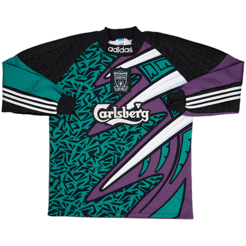 1995-96 Liverpool GK Shirt - 7/10 - (M)