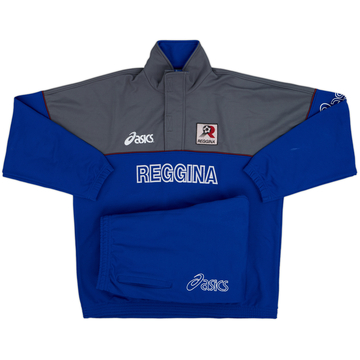 1999-00 Reggina Asics Full Tracksuit - 6/10 - (XL)