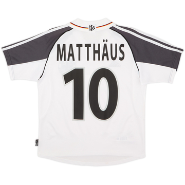 2000-02 Germany Home Shirt Matthaus #10 - 8/10 - (XL.Boys)