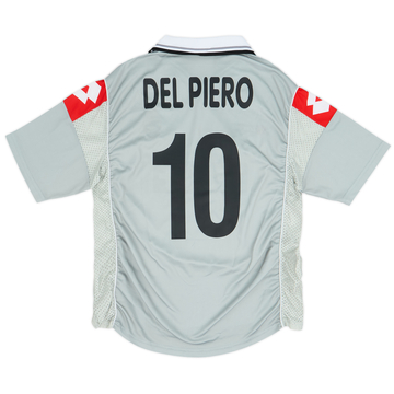 2000-01 Juventus Third Shirt Del Piero #10 - 8/10 - (M)