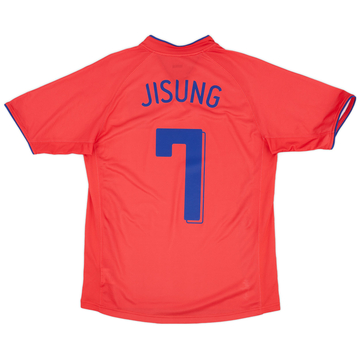 2006-08 South Korea Home Shirt Ji Sung #7ES