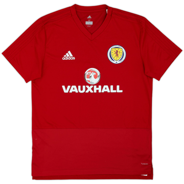 2017-18 Scotland adidas Training Shirt - 9/10 - (M)