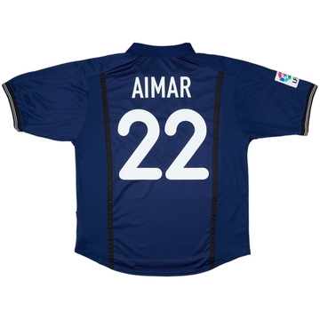 2000-01 Valencia Away Shirt Aimar #22 - 9/10 - (XL)