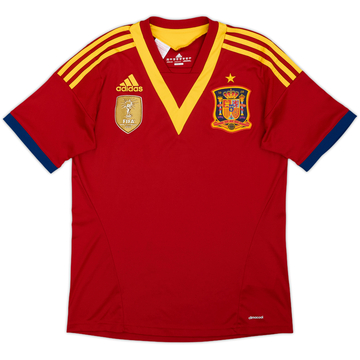 2013 Spain Confederation Cup Home Shirt - 10/10 - (L.Boys)
